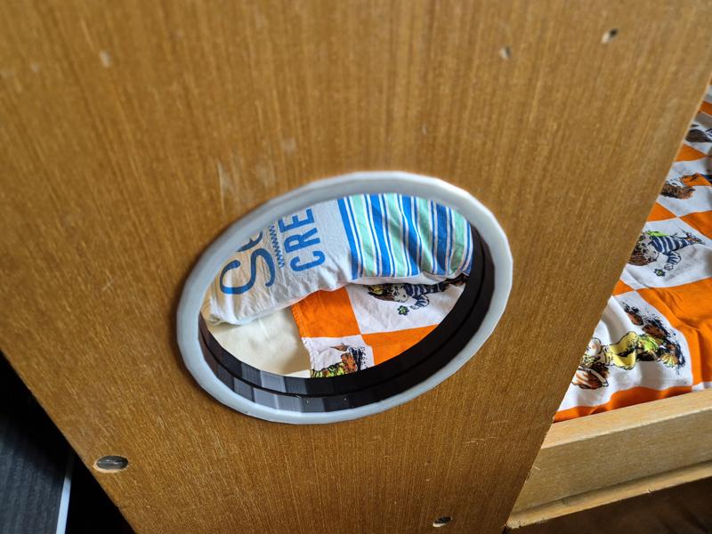 Axa bunk bed 200 x 80 cm hoops / circles