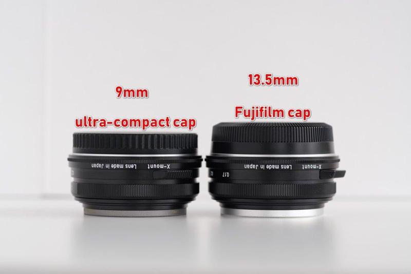 Fuji X ultra-compact lens rear cap for Fujinon Fujifilm FX mount