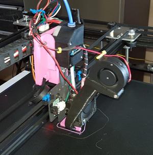 Tronxy X5SA BMG extruder to stock hot end direct drive mounting bracket