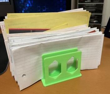 Bill and paper filing stand