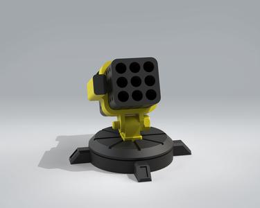 Rocket Launcher Pen Holder