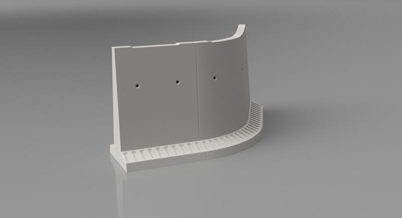 Tall Barriers for tabletop and Dioramas
