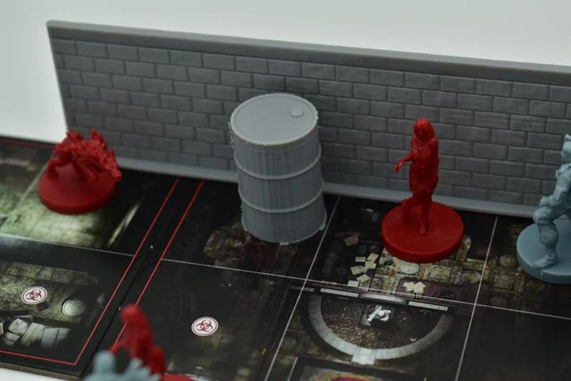 Resident Evil Boardgame Barrel
