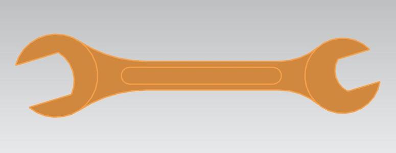 3D Printed Spanner Model