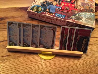 Ticket To Ride (asia) Wooden cardholder bar holder