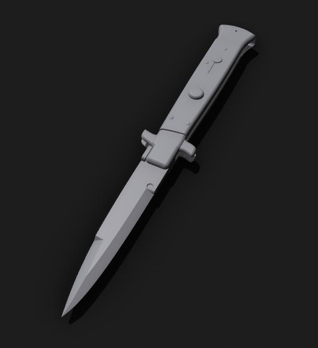 Stiletto Knife (PropKnife) 1/1 SIZE