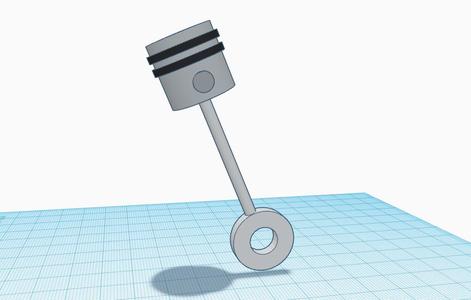 motor piston kei can easy to print