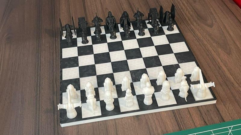 Checkers and Chess Board