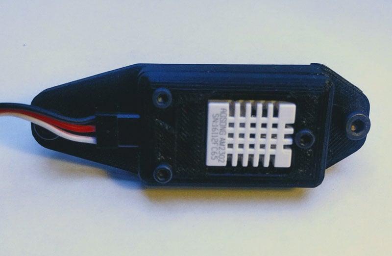 AM2302 (DHT22) temperature and humidity sensor housing