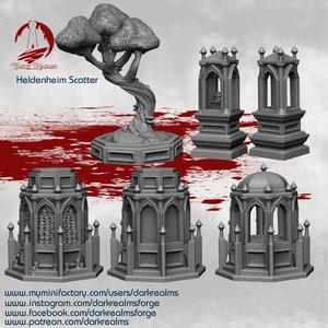 Dark Realms Heldenheim - Landmark Scatter Pack 1