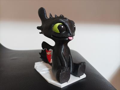 Krokmou (Toothless) Stand and Pupils