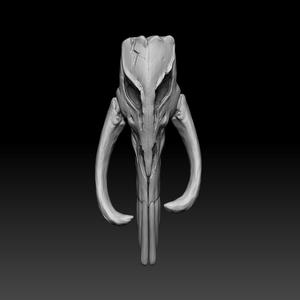 Mythosaur Mandalorian Symbol (No back)