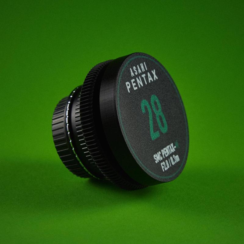 SMC PENTAX-M 28mm Focus Gear PRO with TPU insert
