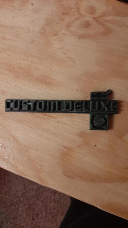Custom Deluxe Keychain