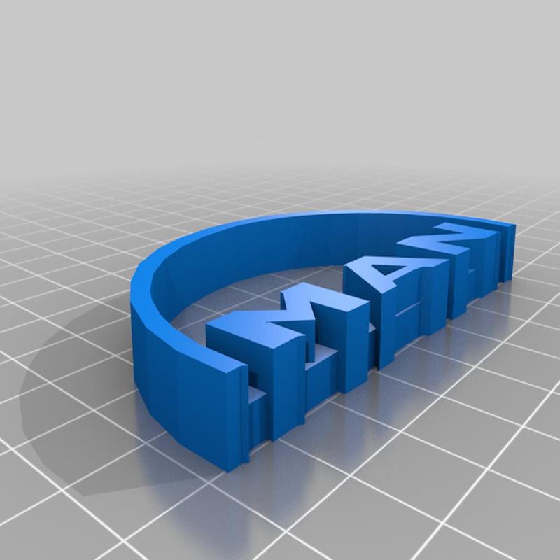 MAN keychain