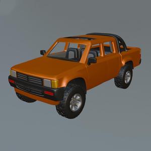 Toyota hilux double cab - pickup truck