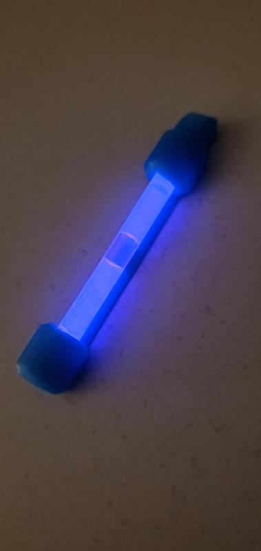 Glow stick necklace
