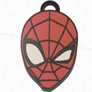 Spiderman key ring