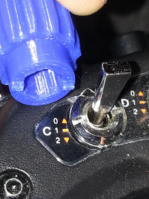 SWITCH NOTCHED NUT DRIVER