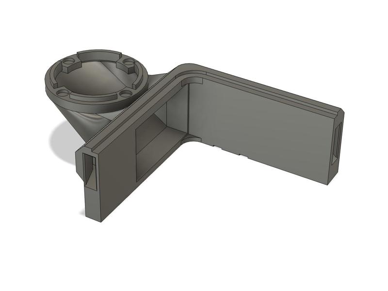 Vented AD5M Riser C with magnetic connector