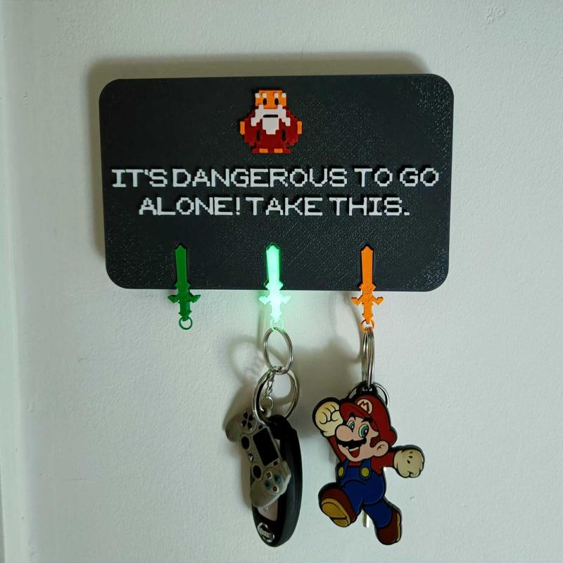 Zelda Key holder 3 keys for single extruder