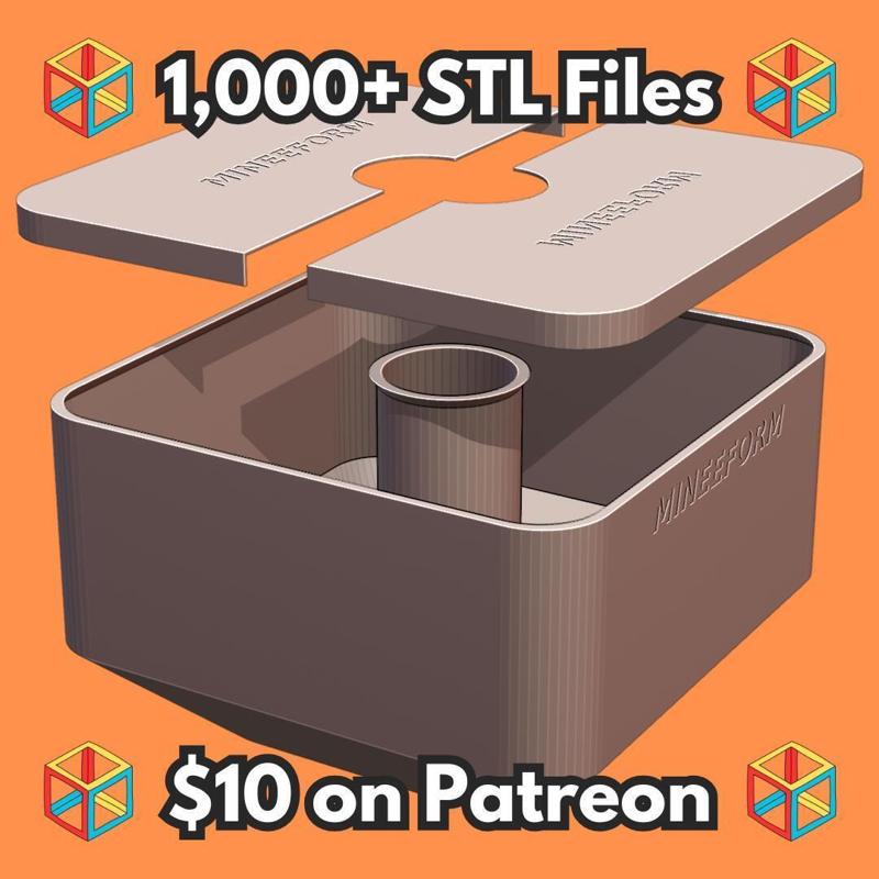 Olla Watering System for 5-Gallon Planters MineeForm FDM 3D Print STL File