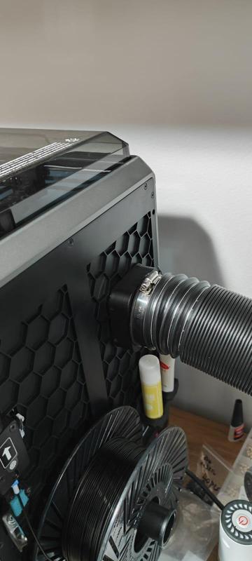 K1 exhaust duct (3") with carbon filter