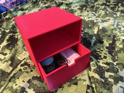 Small Storage Container with 2 Drawers