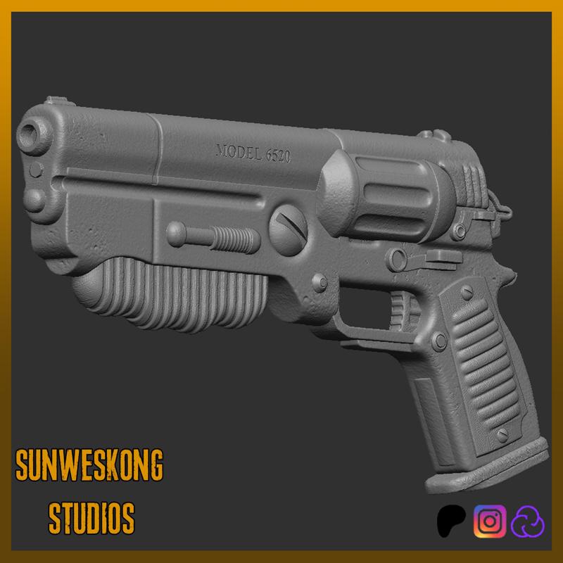 Colt Model 6520 Fallout Pistol (Maximus' Pistol)