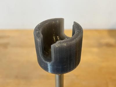 Sanitary clamp drive socket 3/8" square drive