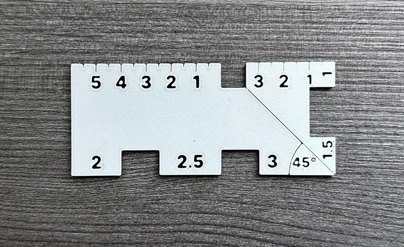 Seam gauge metric