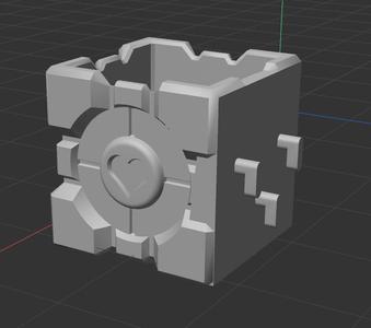 Companion Cube for IKEA Skadis