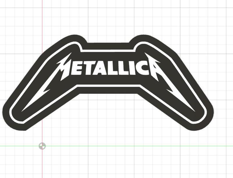 lamp led metallica ainda nao testada