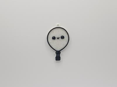 Happy Balloon Keychain