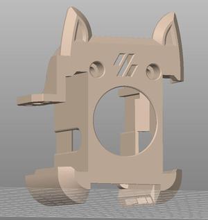 Dragon Burner BLTouch/3DTouch (Cat Cowl Remix)