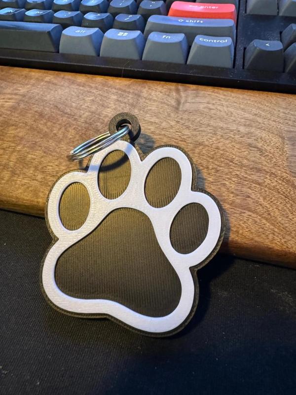 Dog or Cat Keychain