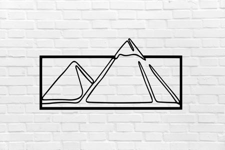 WALL DECORATION Egyptian pyramids