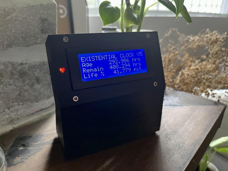 Existential Clock v5