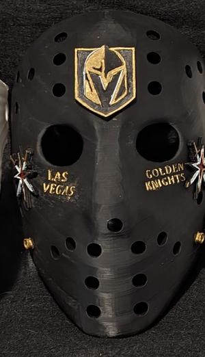Las Vegas Golden Knights Voorhees Hockey Mask