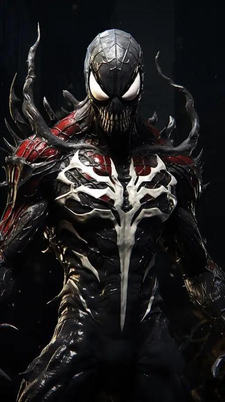 venomized spider man
