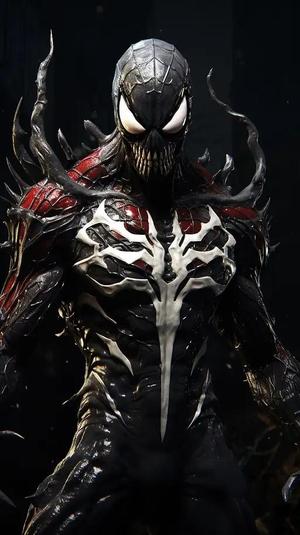 venomized spider man