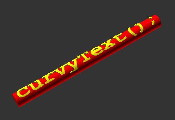 curvyText.scad