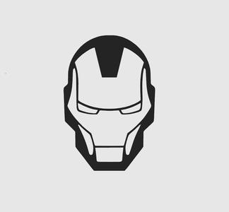 Ironman helmet - wall art