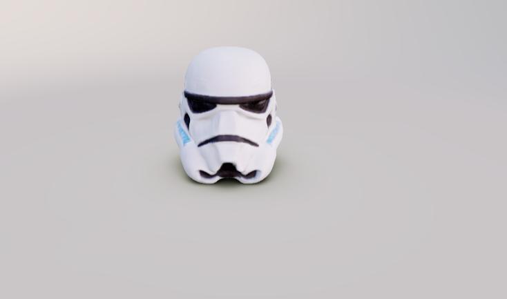 Storm trooper helmet