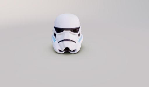 Storm trooper helmet