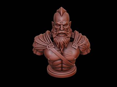 Barbarian Bust