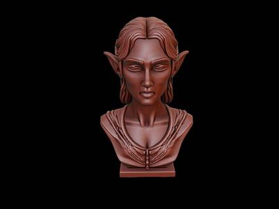 Elf Bust