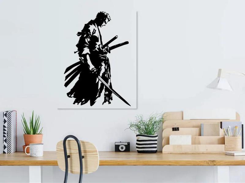 One Piece Roronoa Zoro 2d wall art home decor