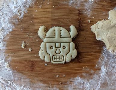 Viking Skull Cookie Cutter