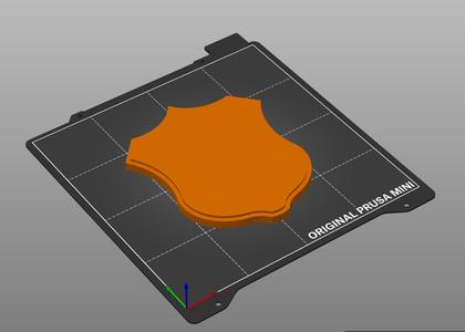 Mounting Plaque (Shield)